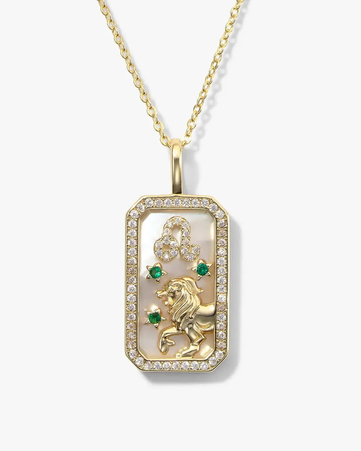 Zodiac Signs Necklace 18k Gold plates + Free Box